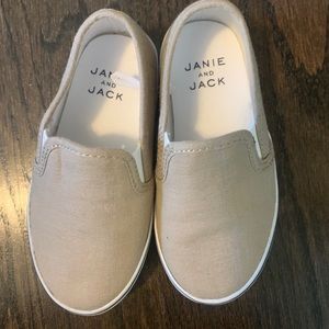 Beige Janie and Jack shoes